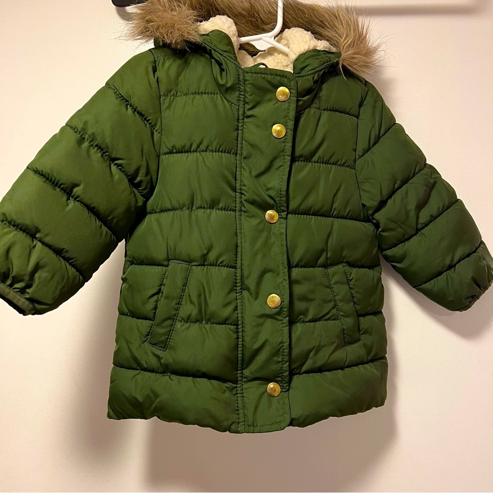 💚EUC Old Navy Unisex Toddler Puffer Coat
